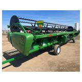 John Deere 635FD Flex Draper Head w/ Head Trailer