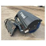 Bobcat 68 Angle Broom Skid Steer Attach Sweeper