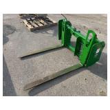 48' Pallet Forks (Fits John Deere 640 Loader)
