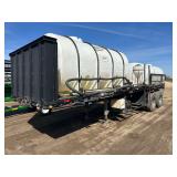 Liquid Tender Semi Trailer, Tanks/Motor/Pump