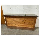 Cedar/Marble 26'x8' Bar