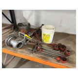 Ridgid 270 Threading Machine, Reamer, Threaders