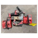 Milwaukee 18V Rotary Hammer, Driver, Chargers