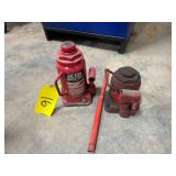(2) 20 Ton Bottle Jacks