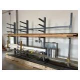 16ï¿½L Cantilever Steel Rack