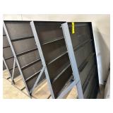 (3) 48'x74' Landscape Block Display Racks