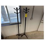 (2) Coat Hook Racks