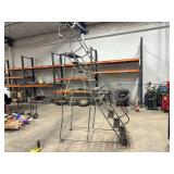 8ï¿½H Portable Steel Shop Stairs