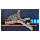 HEN RING NECK PHEASANT TAXIDERMY MOUNT
