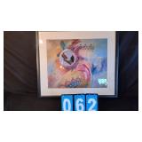 CARSON M. WATERMAN SIGNED ARTWORK 29.5X25.5