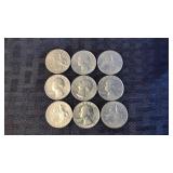 9 BICENTENNIAL QUARTERS