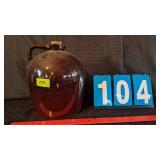 STONEWARE WHISKEY JUG