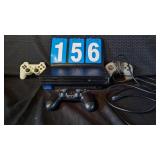 PLAYSTATION 2 CONSOLE & CONTROLLERS