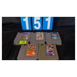 5 VARIOUS ORIGINAL NINTENDO GAMES
