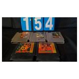 5 VARIOUS ORIGINAL NINTENDO GAMES