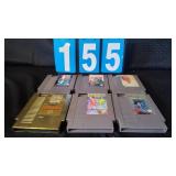 6 VARIOUS ORIGINAL NINTENDO GAMES