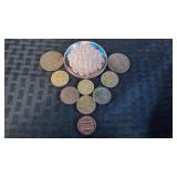 VARIOUS COINS & MEDALIONS