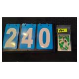 DEREK JETER & RICK GREENE BASEBALL CARDS