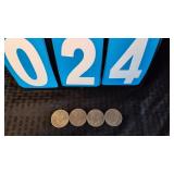 (4) 1976 BICENTENNIAL EISENHOWER DOLLARS