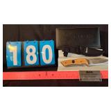 BUCK 728T FIXED BLADE HUNTING KNIFE SHEATH & BOX