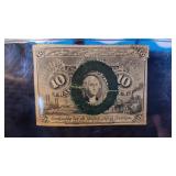 1863 UNITED STATES 10 CENT FRACTIONAL NOTE