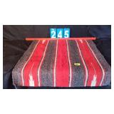NAVAJO HAND WOVEN SADDLE BLANKET