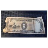 JAPANESE GOVERNMENT 5 PESOS