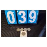 1972 1983 1976 &1994 KENNEDY HALF DOLLARS