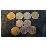 SUSAN B ANTHONY AND OTHER COINS