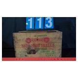 REMINGTON UMC SHUR SHOT WOOD AMMO CRATE
