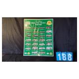 24X30 HESS TOY TRUCK POSTER 1964-2000