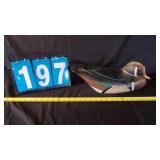 HAND CARVED BRUCE UNGERLAND DECOY