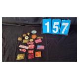 BOY SCOUT PATCHES & POSTAGE STAMPS