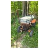 SEERS SUPER 12 RIDING MOWER WITH ROTOTILLER