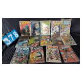 12 VARIOUS VINTAGE COMIC BOOKS