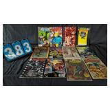 12 VARIOUS VINTAGE COMIC BOOKS