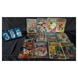 12 VARIOUS VINTAGE COMIC BOOKS