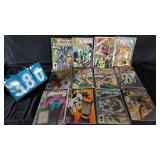 12 VARIOUS VINTAGE COMIC BOOKS