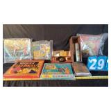 GROUP LOT OF OLD GAMES