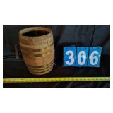 OLD WOOD KEG WATER JUG