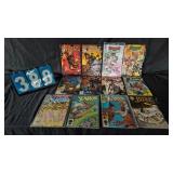 12 VARIOUS VINTAGE COMIC BOOKS