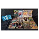 12 VARIOUS VINTAGE COMIC BOOKS