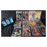 12 VARIOUS VINTAGE COMIC BOOKS