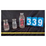 COUDERSPORT PA. MILK BOTTLES