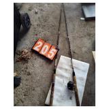 2 FISHING POLES