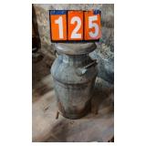 GALVANISED MILK CAN