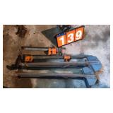 PIPE CLAMPS & SAW HORSES
