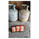 (2) 20# PROPANE TANKS