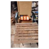 FOLDING CHAIR & TABLE