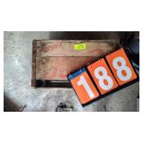 OLD WOOD PEPSI CRATE